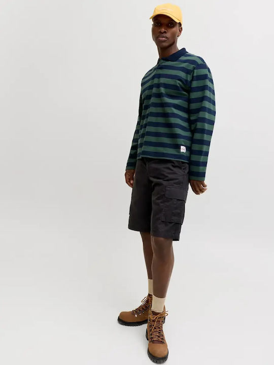 Men's Cargo Bermuda Black