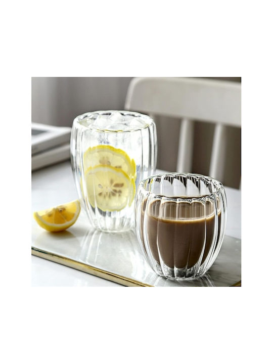 Pahar Cafea Cafea Grecească Freddo Din Sticlă 350ml