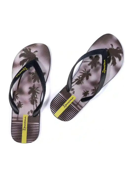 Ανδρικά Flip Flops Ανατομικά Γκρι