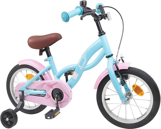 vidaXL 12" Kids' Bicycle City Light Blue