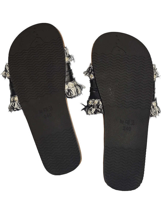 Flip Flops in Black Colour