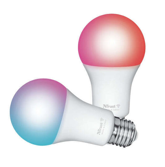 Trust Intelligente LED-Glühbirne für E27 Fassung RGB