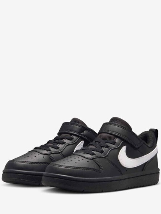 Nike Court Borough Low Recraft Μαύρα