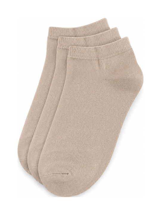 Join Women’s Monochrome Beige Socks 3Pack