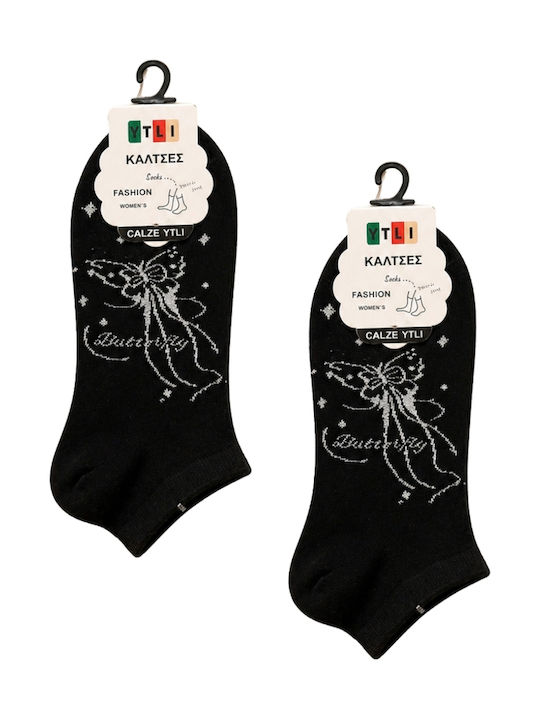 YTLI Women Socks Multicolour 3Pack