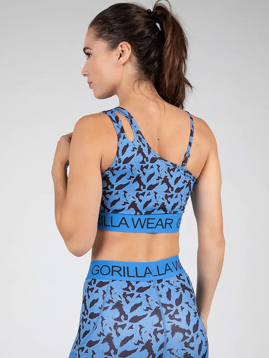 Damen Sport-BH Blau