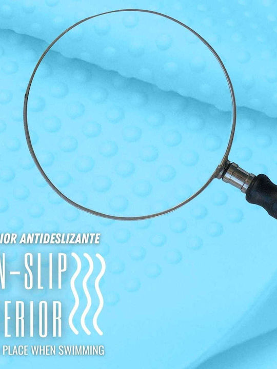 Cybgene 2025 Kinder Badekappe aus Silikon Hellblau