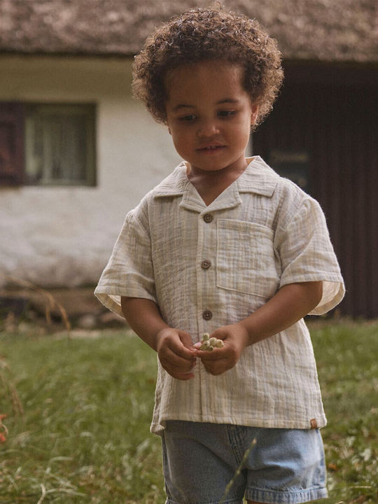 Kids Denim Blue Shorts Bermuda