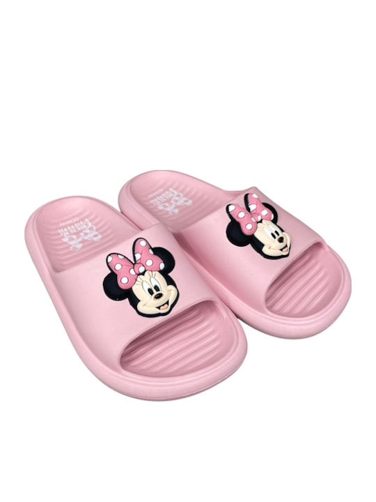 Kinder Flip Flops Minnie Rosa