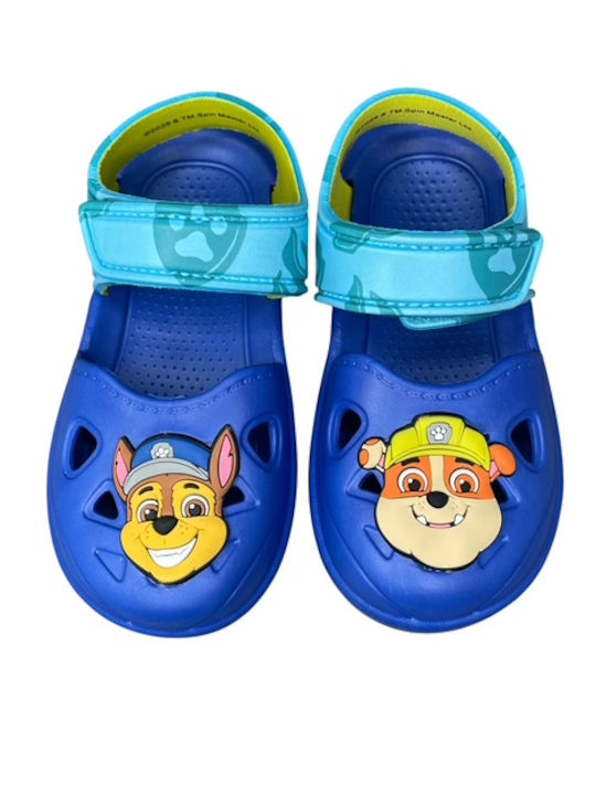 Paw Patrol Παιδικά Παπουτσάκια Θαλάσσης Μπλε