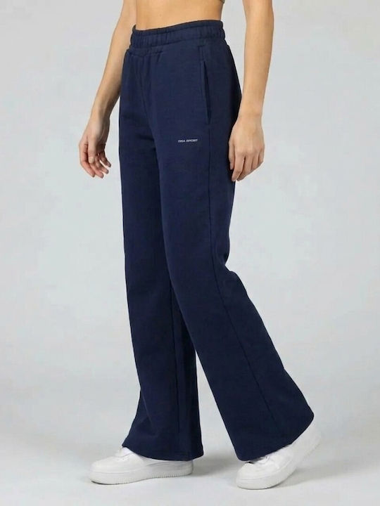 Supercotton Παντελόνι Φόρμας Blue Marine