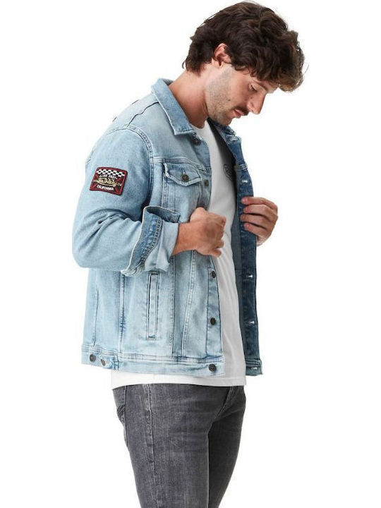 Μπουφάν Denim Μπλε