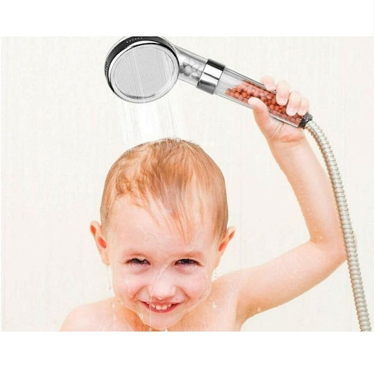 Kesnup Handheld Shower with Spiral with Filter