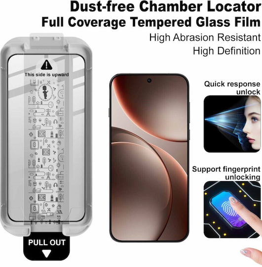 Imak Full Face Tempered Glass (Oppo Find X9 Pro 5g)