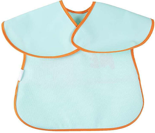 Baby Jem Waterproof Fabric Baby Bib with Pocket Mint