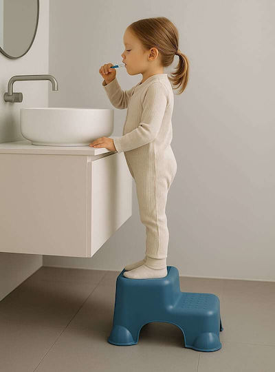 Baby Jem Bath Step Stool Indigo Blue