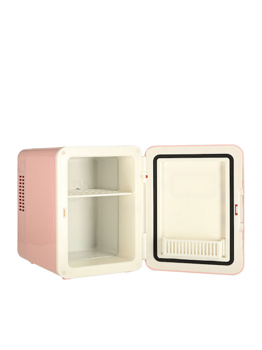 Frigider Pentru Cosmetice Cu Raft Roz 45W