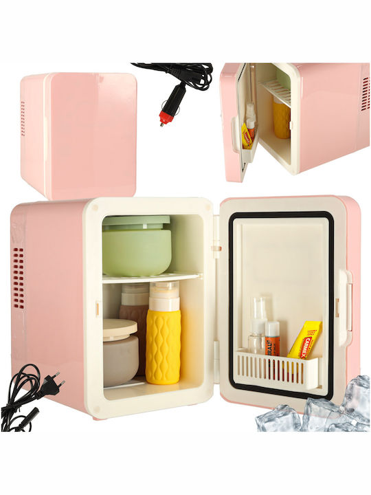 Frigider Pentru Cosmetice Cu Raft Roz 45W