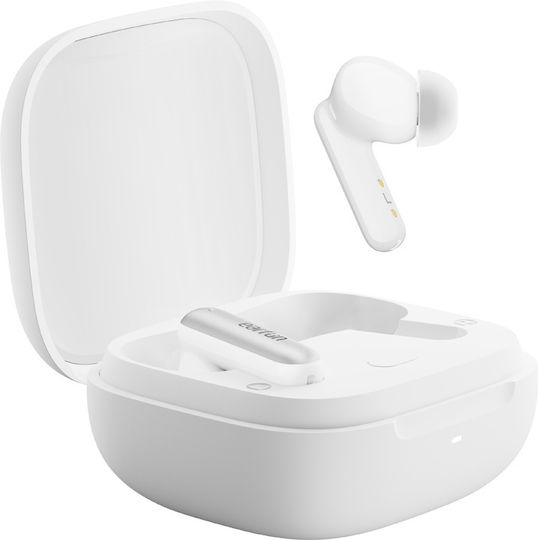 Earfun Air Pro 4i In-ear Bluetooth Handsfree Ακουστικά με Θήκη Φόρτισης Λευκά