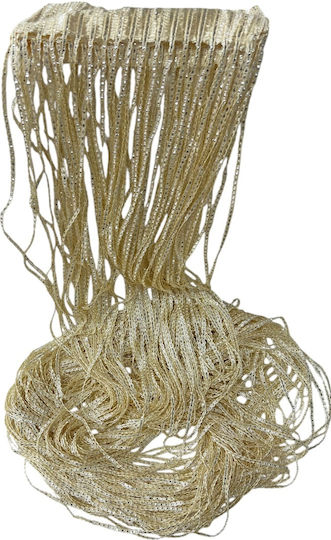 Κουρτίνα String Strass Χρυσό 100x195cm 39-950-2543