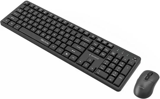 Gembird Silent Key Pro Wireless Keyboard & Mouse Set English US