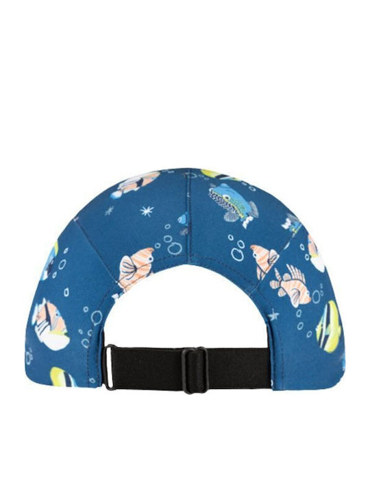 Buff Kids' Hat Jockey Navy Blue