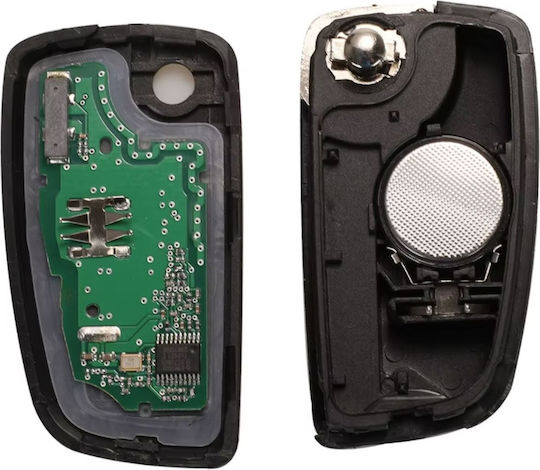 Telecomandă Cheie Auto Completă Techstar Compatibilă Nissan Qashqai J11 Pulsar C13 Juke F15 X-Trail T32 Micra 2 Butoane 433 Mhz 4a Pcf7952e Cwtwb1g767