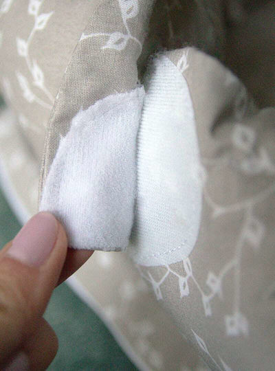 Baby Jem Baby-Kissen Nest Grau