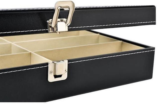Glasses Storage Case 34 X 24.5 X 7.5 Cm Black