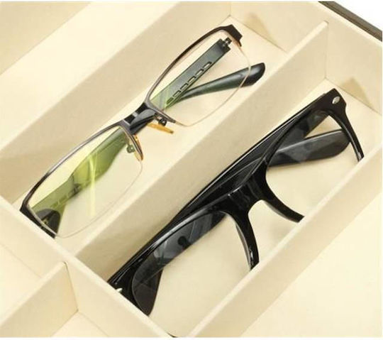 Glasses Storage Case 34 X 24.5 X 7.5 Cm Black