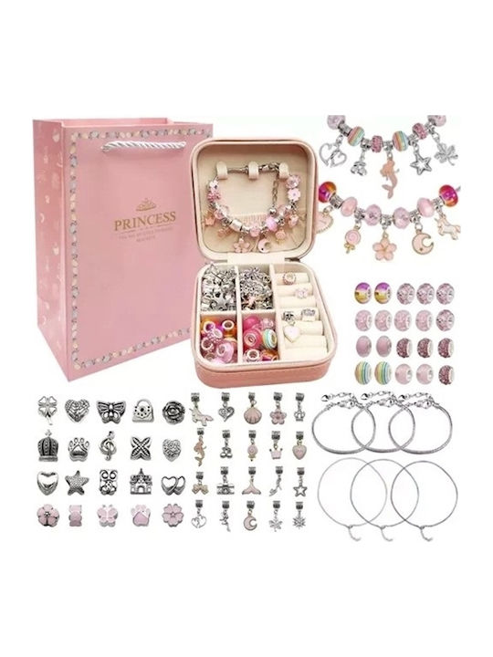 Set De Creare Bijuterii 66 Piese Brățară Colier Multicolor