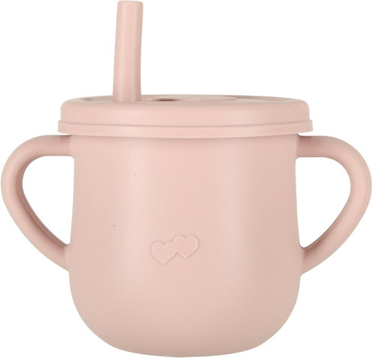 Set De Masă Din Silicon Roz 6 Piese