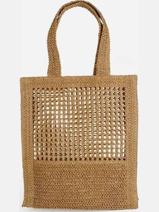 JWLS Brown Wicker Beach Bag JWLS Brown Wicker Beach Bag