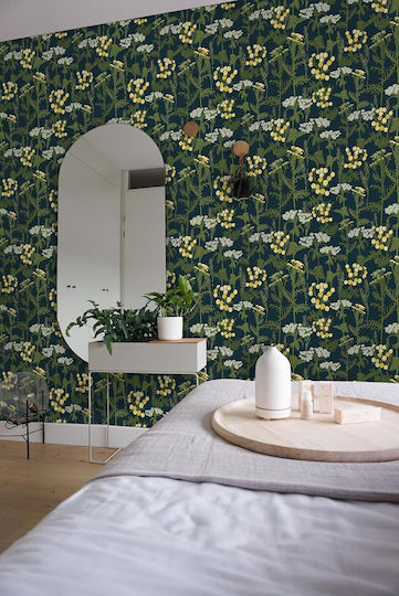 Self-Adhesive Gray Vinyl Wall Wallpaper 300x40cm