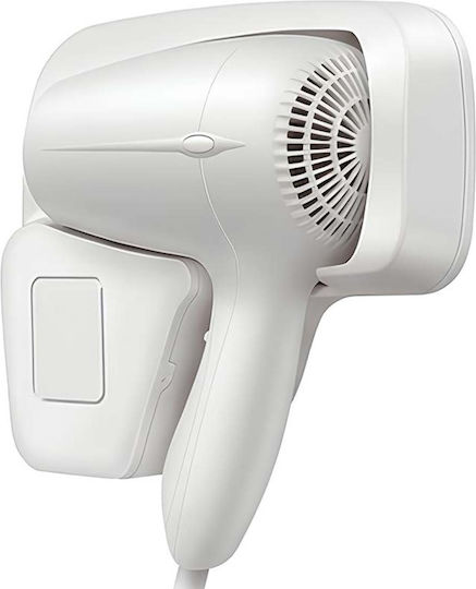 Avizar Elektrischer Wandmontierter Hotel-Haartrockner 1200w 2 Geschwindigkeiten Eingebauter Halter Weiß
