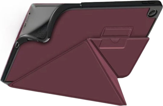 Flip Cover Dauerhafte Burgundische Samsung Galaxy Tab A8 2021