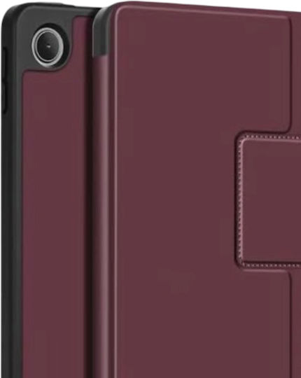 Flip Cover Dauerhafte Burgundische Samsung Galaxy Tab A8 2021