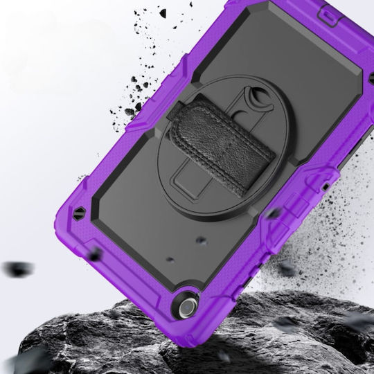Umschlag Rückseite Rotierende Dauerhafte Lila (Samsung Galaxy Tab A7 T500)