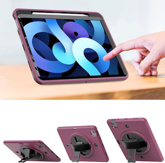Флип Капак Въртяща Се Издръжлива Бордо (iPad Air 4 iPad Pro 11)