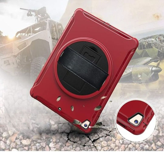 Flip Cover Rotierende Rote (iPad Air 2, iPad Air 1, iPad Pro 9,7)