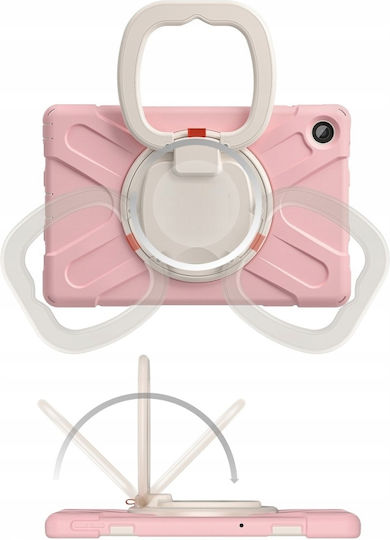 Издръжлив Розов Калъф iPad 10.2" 2019 2020 2021 Стойка