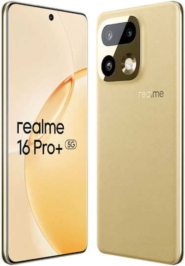 Realme 16 Pro+ 5G Dual SIM (8GB/256GB) Gold