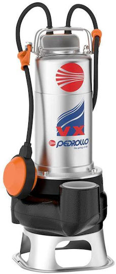 Pedrollo Vxm 8/50 Monofazică Pompă Ape reziduale / canalizare 0.75hp 48SGV91C0A1