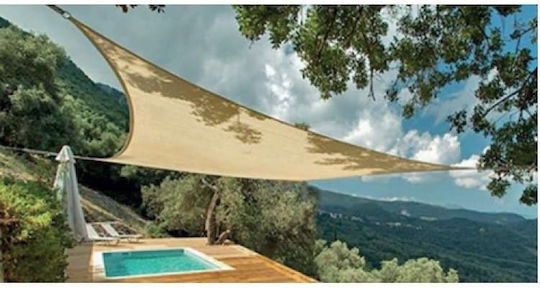 Chios Hellas Dreieck Sonnensegel Beige 3x3m