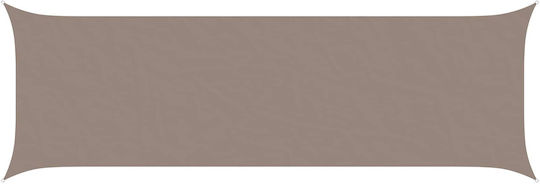 vidaXL Rechteckiges Sonnensegel Braune 2x6m