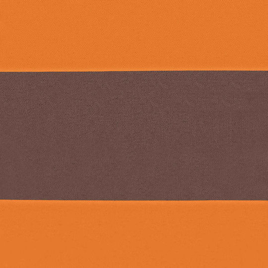 vidaXL Rectangular Orange Shade Divider 1.1x4m