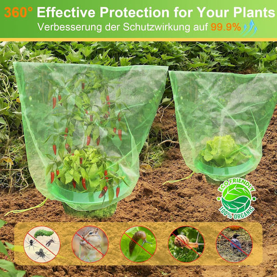 Slug Protection Collar Barrier 12 Pcs Plant Bags 12 Pcs