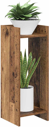vidaXL Turnuri de Plante din Lemn 30x30x80 cm 2 Bucăți