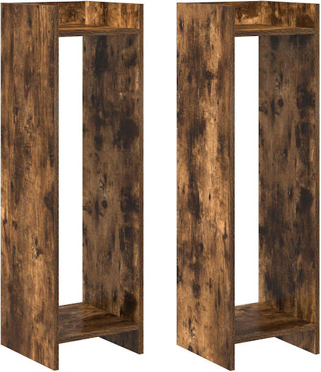 vidaXL Holz Pflanzentürme 30x30x100cm 2 Stück
