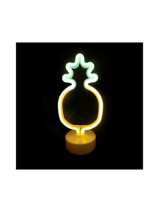 Aca Neon Decorative LED Light Pineapple 13x10x27.8cm